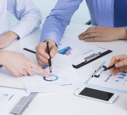 기술검토, 조사, 기획업무 이미지